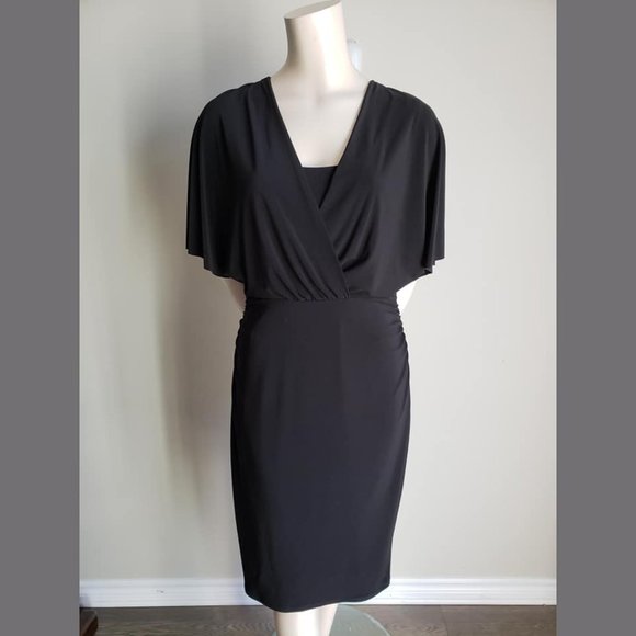 NWOT Evan Picone Wrap Dress - Picture 2 of 7